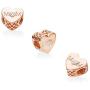 MiniJewelry Mom Heart Charms for Pandora Bracelets Moms Love Heart Sterling Silver Charm for Bracelets