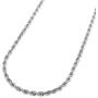 Verona Jewelers 2MM-5MM Stainless Steel Twist Rope Chain for Men and Women, Stainless Steel Necklace, Twist Rope Necklace,