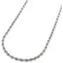Verona Jewelers 925 Sterling Silver Diamond-Cut Rope Chain Necklace 2MM, 3MM, 4MM - 925 Braided Twist Italian Necklace, 925 Gold Rope Chain, 14K Gold Over Silver Rope Chain Necklace