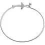 NOUMANDA Easy Open Gold Silver and Rose Gold Airplane Hook Bangle Cuff Jewelry NOUMANDA Easy Open Gold Silver and Rose Gold Airplane Hook Bangle Cuff Jewelry