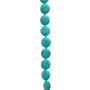 Gem Stone King Handmade 48 Inch Long Pebble Shape Simulated Turquoise Necklace