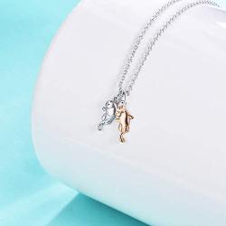 Otter Bracelets Sterling Silver Friendship Jewelry for Best Friend Otter Half Gifts for Women