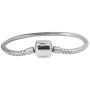 SBI Jewelry Stainless Steel Charm Bracelets for Bead Charms Snake Chain for Women Girls Birthday Gift