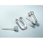 S925 Sterling Silver Tiny Earrings Stud for Women Girl Hypoallergenic Earrings Fashion Jewelry Gifts for her