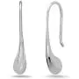 Sterling Silver Teardrop Thread Drop Earrings - 100% Hypoallergenic & Allergy Free Jewelry (Silver) Sterling Silver Teardrop Thread Drop Earrings - 100% Hypoallergenic & Allergy Free Jewelry (Silver)
