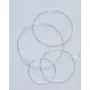 Highstreet fine .925 Sterling Silver hoop earrings for women | elegant trendy design | light and easy to wear| Hypoallergenic Highstreet fine .925 Sterling Silver hoop earrings for women | elegant trendy design | light and easy to wear| Hypoallergenic
