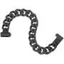 USWEL Matte Black Surgical Steel Miami Cuban Link Bracelet Hypoallergenic Solid Hip Hop Jewelry for Men Women 8'' Long 1.5'' Wide with Magnetic Closure and Gift Box Packing USWEL Matte Black Surgical Steel Miami Cuban Link Bracelet Hypoallergenic Solid Hip Hop Jewelry for Men Women 8'' Long 1.5'' Wide with Magnetic Closure and Gift Box Packing