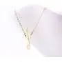 AOLO Initial Necklace 26 Letters from A-Z Stainless Steel Silver and Gold Color