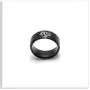 Xusamss Punk Rock Plated Black Stainless Steel Animal Dragon Totem Smooth Ring Xusamss Punk Rock Plated Black Stainless Steel Animal Dragon Totem Smooth Ring