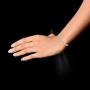 Charmsy Sterling Silver Jewelry Byzantine Bracelet for Women