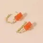 Cubic Zirconia Small Hoop Cuff Stud Earrings For Women Teen Girls Set With Butterfly Chain Dangles Gold Plated Minimalist Simple Cartilage Earrings Pack Dainty Xmas Gift Cubic Zirconia Small Hoop Cuff Stud Earrings For Women Teen Girls Set With Butterfly Chain Dangles Gold Plated Minimalist Simple Cartilage Earrings Pack Dainty Xmas Gift