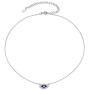 Gapudt S925 Sterling Silver Choker Short Dainty Necklace for Women Jewelry Gapudt S925 Sterling Silver Choker Short Dainty Necklace for Women Jewelry