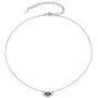 Gapudt S925 Sterling Silver Choker Short Dainty Necklace for Women Jewelry