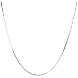 Pori Jewelers 925 Sterling Silver 1.5MM Magic 8 Sided Italian Snake Chain - Women - Made in Italy