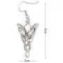 PPX Lord of The Ring Elven Leaf Aragorn Arwen Evenstar Pendant Chain Necklace Princess Chain and Earrings with Transparent Jewelry Box PPX Lord of The Ring Elven Leaf Aragorn Arwen Evenstar Pendant Chain Necklace Princess Chain and Earrings with Transparent Jewelry Box