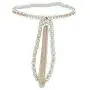 TFJ Women Jewelry Boot Bracelet Gold Metal Chain Shoe Bling Long Back Tassel Fringe Charm Wrap Around Strap