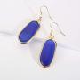 BaubleStar Natural Crystal Healing Stone Drop Dangle Earrings for Women Girls
