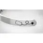 Nurse Bracelet - RN Gifts - Stainless Steel Bangle for Women – Silver cuff with stethoscope - inspirational mantra daily reminder – Christmas Birthday or Graduation gift Nurse Bracelet - RN Gifts - Stainless Steel Bangle for Women – Silver cuff with stethoscope - inspirational mantra daily reminder – Christmas Birthday or Graduation gift