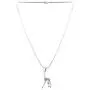 Spinningdaisy Silver Plated Gymnastic Necklace Spinningdaisy Silver Plated Gymnastic Necklace