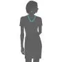 Gem Stone King Green Simulated Turquoise Howlite 20inches Lobster Clasp Necklace Earring Set Gem Stone King Green Simulated Turquoise Howlite 20inches Lobster Clasp Necklace Earring Set