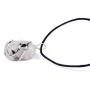 Raw Moonstone Crystal Pendant Necklace –For New Beginnings Happiness Good Luck Hope Abundance Fertility - Authentic Wrapped Stone on Adjustable Length Cord Real Gemstone Chakra Zodiac Healing Charm