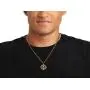 Pendant Sports Luke 1:37 Athletes Necklace Crafted in Stainless Steel and Presented in a Black Velvet Box. Baseball, Football, Hockey, Racing, Soccer, Basketball & Volleyball.