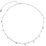 S925 sterling silver tassel necklace niche design necklace female short section collarbone chain simple student temperament personality