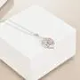 WINNICACA s925 Sterling Silver（Hummingbird&Lotus&Sunflower& Rose& Daisy&Bee&Tree of Life） Pendant Necklace Jewelry for Women Teens Birthday Gift