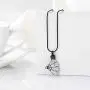 zeqingjw Cremation Urn Necklace for Ashes Fan Shape Crystal Pendant Necklace for Women Memorial Ashes Jewelry Locket zeqingjw Cremation Urn Necklace for Ashes Fan Shape Crystal Pendant Necklace for Women Memorial Ashes Jewelry Locket
