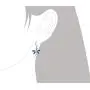 Sterling Silver Synthetic Blue Opal Dragonfly Dangle Earrings Sterling Silver Synthetic Blue Opal Dragonfly Dangle Earrings
