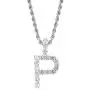 GUCY Tennis Letter Chain Initial Pendant Necklace Silver Personalized Name Chain Necklace for Women Men GUCY Tennis Letter Chain Initial Pendant Necklace Silver Personalized Name Chain Necklace for Women Men