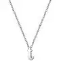 Hipunk Tiny 26 Letter Initial Necklace Women 316L Stainless Steel Small Alphabet A to Z Name Pendant 18k Gold/Black Gun Plated Minimalist Jewelry SP0069