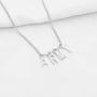 UJIMS Korean Group Army Gift Army Members Name Pendant Army Necklace for Fans BFF Kpop Bangtan Boys Jewelry for Women