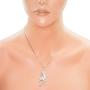 Honolulu Jewelry Company Sterling Silver Prancing Horse Necklace Pendant with 18'' Box Chain