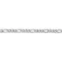14k White Gold 3.5mm Figaro Chain Necklace - with Secure Lobster Lock Clasp 14k White Gold 3.5mm Figaro Chain Necklace - with Secure Lobster Lock Clasp