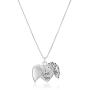 Sterling Silver ''I Love You'' Necklace, 18''
