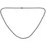 Bling Jewelry 3MM Stainless Steel Plated Black Shot Beaded Ball Chain Necklace for Men Teen 18 Women 20 22 24 30 Inch