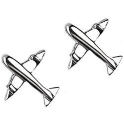 Tiny Airplane Stud Earrings Cute Aircraft Earrings for Women Men Girls Children