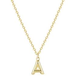Gold Initial Necklace,Personalized Letter Pendant Necklaces,Alphabet Pendant Necklace