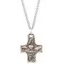 Rosemarie & Jubalee Religious First Communion Eucharist Symbols Cross Medal Pendant Necklace, 18'' Rosemarie & Jubalee Religious First Communion Eucharist Symbols Cross Medal Pendant Necklace, 18''