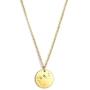 Lucky Feather Zodiac Necklace - 14K Gold-Dipped Constellation Pendant Necklace - Zodiac Sign Birthday Gifts for Women and Girls with Adjustable 16'' - 18'' Chain
