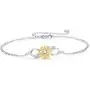 Sunflower Bracelet, Infinity Bracelet 925 Sterling Silver Sunflower Jewelry With Cubic Zirconia Adjustable Bracelet for Women Girls Gift Sunflower Bracelet, Infinity Bracelet 925 Sterling Silver Sunflower Jewelry With Cubic Zirconia Adjustable Bracelet for Women Girls Gift