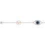 Swarovski Remix Collection Eye Symbol Bracelet, Purple, Mixed Plating, 5365749