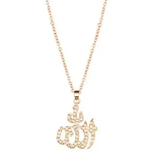 WUSUANED Islam Allah Pendant Necklace Muslim Jewelry Religious Gift WUSUANED Islam Allah Pendant Necklace Muslim Jewelry Religious Gift