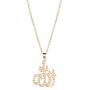 WUSUANED Islam Allah Pendant Necklace Muslim Jewelry Religious Gift