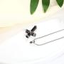 BAIYIDE Stainless Steel Cross Memorial Cremation Jewelry for Ashes Urn Pendant Necklace Keepsake Jewelry for Women & Men