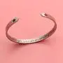 Maxforever Inspirational Gifts '' Beautiful Girl, You Can Do Amazing Things '' Bracelets for Women Birthday Motivational Cuff Bangle Friendship Personalized Charm Jewelry (Silver)