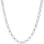 925 Sterling Silver Nickel-Free 3.2MM Rolo Round Cable Link Chain - Yellow or Silver