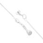 Viosi Sterling Silver 1mm Box Chain Necklace, 14'' - 30'' with Free Magnetic Clasp