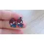 Lovely Cartoon Spider Man with Charm Section Web Stud Earring Necklace Cool Enamel Jewelry for Women Girls